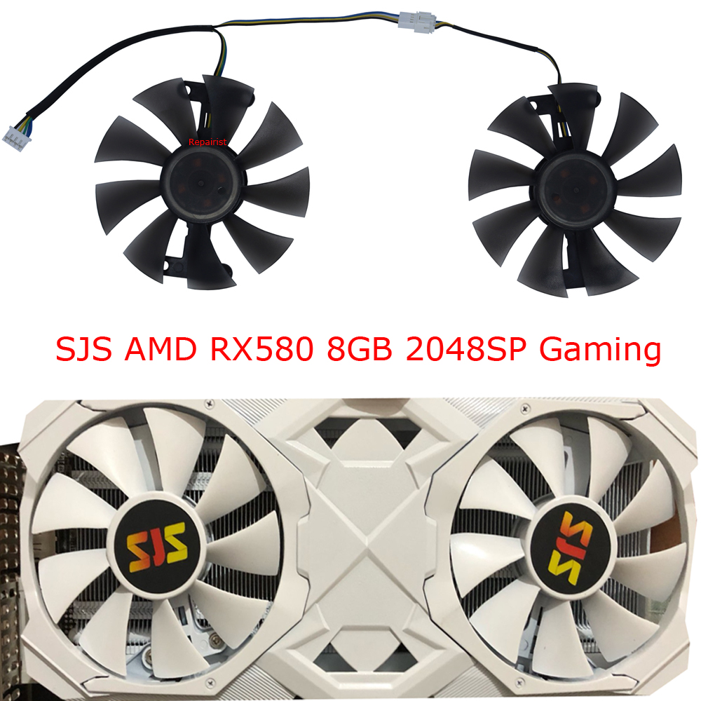 2 teile/satz, Grafikkarten lüf – Rx 580 8Gb 2048Sp Gpu Bewertung und Preis
